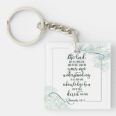 Vertrauen in den Herrn Schlüsselanhänger (Vorderseite)