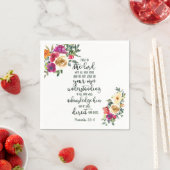 Vertrauen in den Herrn Serviette (Beispiel)