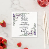 Vertrauen in den Herrn Serviette (Beispiel)