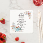 Vertrauen in den Herrn Serviette (Beispiel)