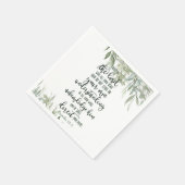 Vertrauen in den Herrn Serviette (Ecke)