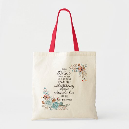 Vertrauen in den Herrn Tragetasche (Vorne)