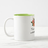 Vertrauen in den Herrn Zweifarbige Tasse (Links)