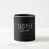 Vertrauen in den Lord Sprichs 3:5 Bible Verse Glau Tasse (Zentrum)