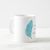 Vertrauen in den Prozess Kaffeetasse (Vorderseite Links)