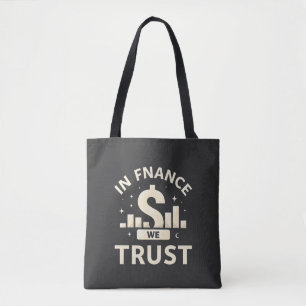 Vertrauen in die Finanzen Tasche