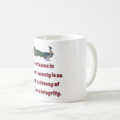 Vertrauen in die Integrität anderer - Vertrauensvo Kaffeetasse (VorderseiteRechts)