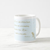 Vertrauen in die Kalligraphie-Tasse Lord Proverbs Kaffeetasse (VorderseiteRechts)
