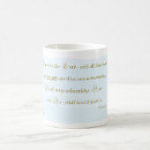 Vertrauen in die Kalligraphie-Tasse Lord Proverbs Kaffeetasse (Mittel)