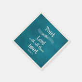 Vertrauen in die Lord Bible Verse Serviette (Ecke)