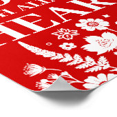 Vertrauen in die Lord Christlich Wall Art Print Poster (Ecke)