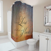 Vertrauen in die Lord Herbstbäume Duschvorhang (Beispiel)