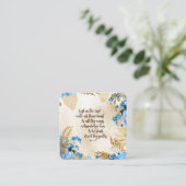 Vertrauen in die Lord KJV Bible Verse Begleitkarte (Stehend Vorderseite)