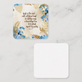 Vertrauen in die Lord KJV Bible Verse Begleitkarte (Vorne/Hinten)