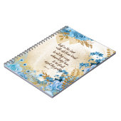 Vertrauen in die Lord KJV Bible Verse Notizblock (Linke Seite)