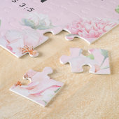 Vertrauen in die Lord Pink Floral Scripture Puzzle (Seite)