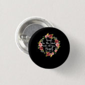 Vertrauen in die Lord Scriptural Biblical Christli Button (Vorne & Hinten)