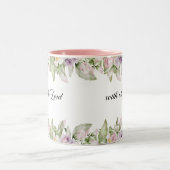 Vertrauen in die Lord Scripture-Tasse Zweifarbige Tasse (Mittel)