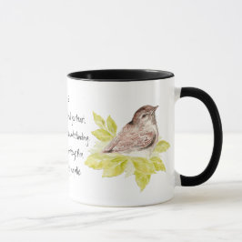 Vertrauen in die Lord Scripture with Watercolor Bi Tasse