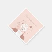 Vertrauen in die spirituelle Universum-Positivität Serviette (Ecke)