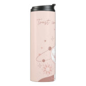 Vertrauen in die spirituelle Universum-Positivität Thermosbecher (Nach links gedreht)