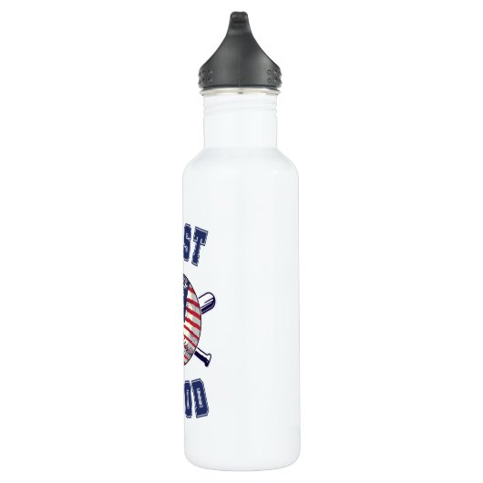 Vertrauen in Gott Edelstahlflasche (Rechts)