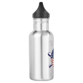 Vertrauen in Gott Edelstahlflasche (Links)