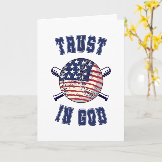 Vertrauen in Gott Karte (Gelbe Blume)