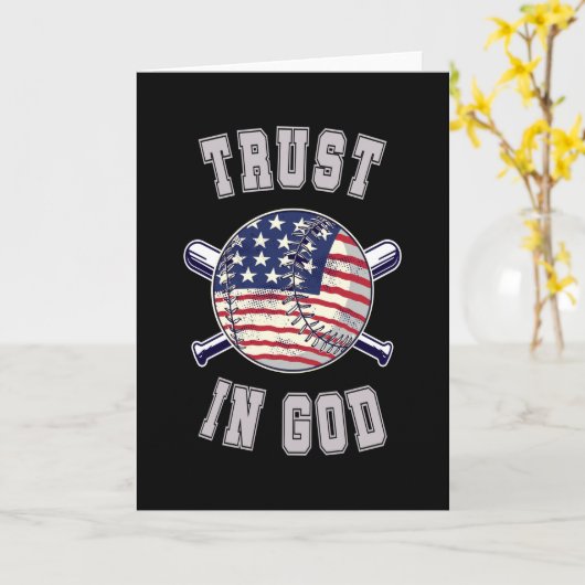 Vertrauen in Gott Karte (Gelbe Blume)