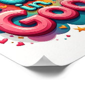 Vertrauen in Gott Poster (Ecke)