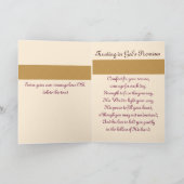 Vertrauen in Gottes Versprechen Karte (Innenseite)