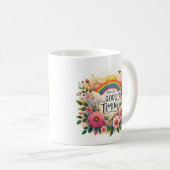 Vertrauen in Gottes Zeiten Kaffeetasse (VorderseiteRechts)