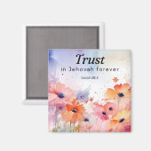 Vertrauen in Jehovah Forever Magnet (Vorderseite/Rückseite)