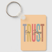 Vertrauen in Jesus Schlüsselanhänger (Vorderseite)