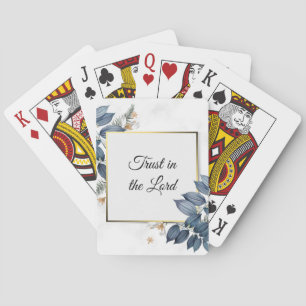 Vertrauen in Lord Floral Playing Cards Spielkarten
