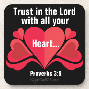 Vertrauen in Lord Hearts gotGod316.com Untersetzer