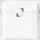 Vertrauen in LORD mit all Euren Herzen für Frauen Quadratischer Aufkleber (Tasche)