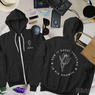 Vertrauen in sein Wachstum Epic Gardening Pflanzen Hoodie