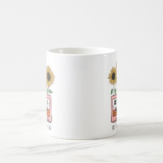 Vertrauen in Vibes nicht Worte Kaffeetasse (Mittel)