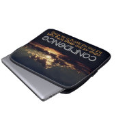 "Vertrauen" Inspiration Laptopschutzhülle (Vorne Knopf)