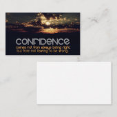 "Vertrauen" Inspiration Mitteilungskarte (Vorne/Hinten)