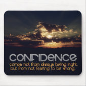 "Vertrauen" Inspiration Mousepad (Vorne)