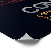 "Vertrauen" Inspiration Poster (Ecke)