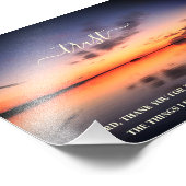 Vertrauen Inspirierend Zitat Sunset Fotografie (Ecke)