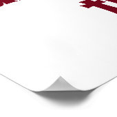 Vertrauen ist das Ergebnis von Disziplin - Vertrau Poster (Ecke)