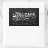 Vertrauen ist wichtig! rechteckiger aufkleber (Tasche)