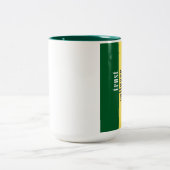 "Vertrauen J.D. Salinger implizit " Zweifarbige Tasse (Mittel)