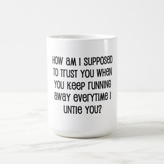 Vertrauen Kaffeetasse (Mittel)