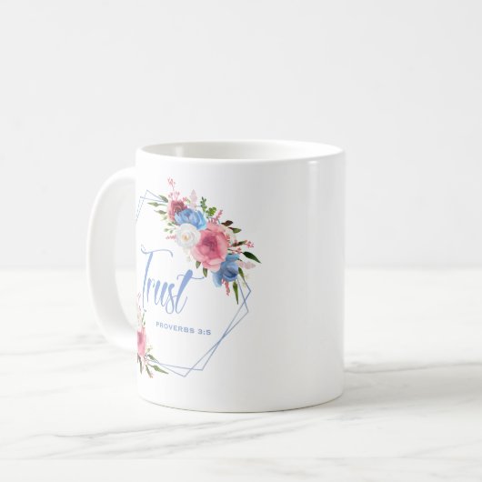 Vertrauen Kaffeetasse (Vorderseite Links)