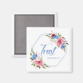 Vertrauen Magnet (Vorderseite/Rückseite)